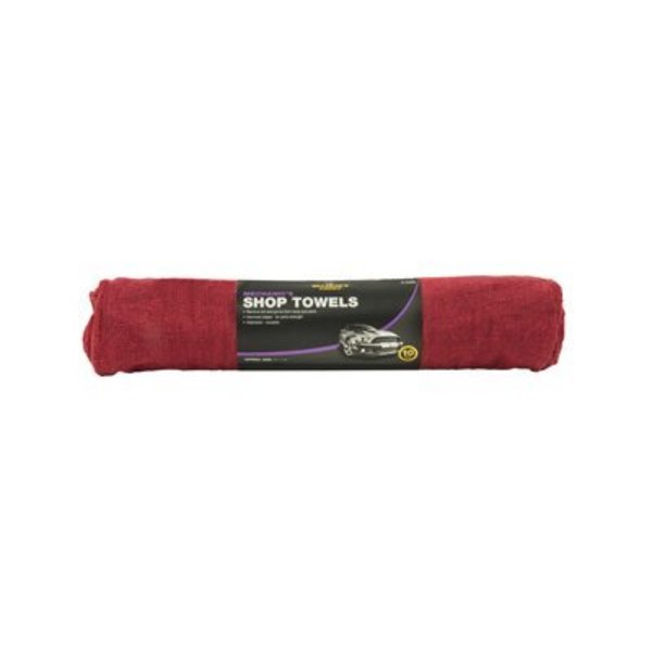 Hopkins 10PK RED Shop Towel 1266723